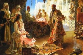 Arab or Arabic people and life. Orientalism oil paintings  260